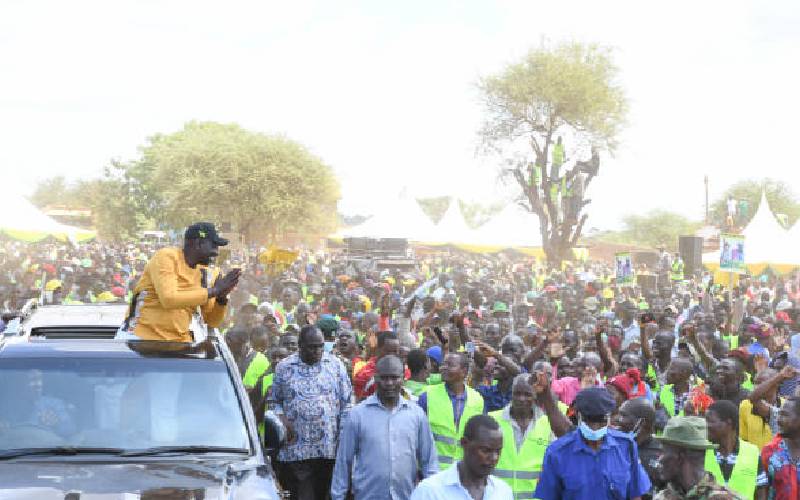 Battle for Mt Kenya: Ruto gets a bit rough on the edges