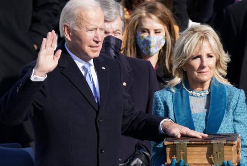 Assuming US presidency, Biden calls for end to 'uncivil war'