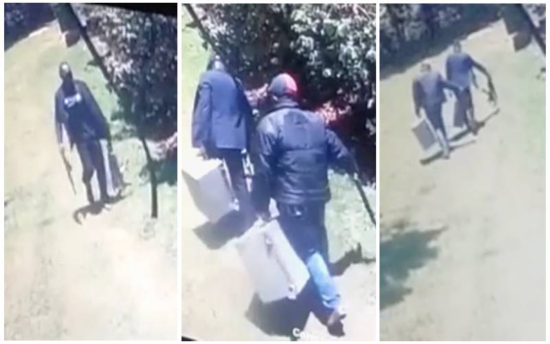Video: How gun-toting robbers stole Sh25m from Bungoma bank