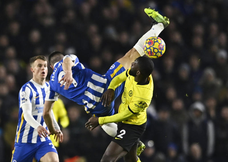 Chelsea drop more points in draw at Brighton