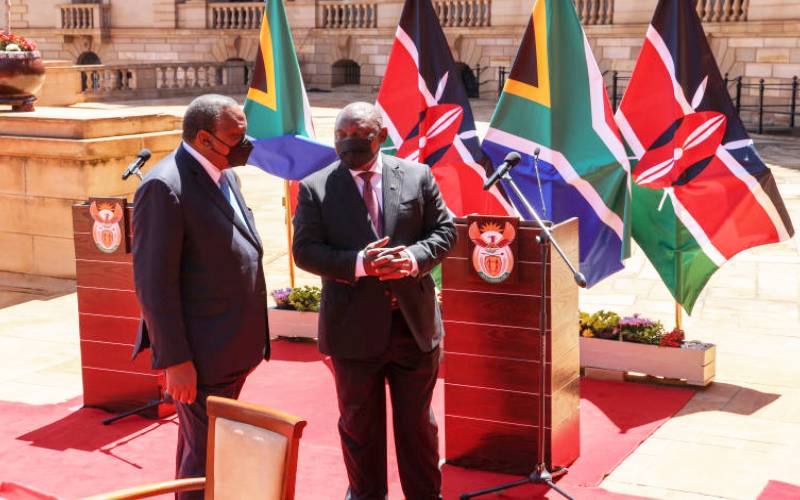 Come help us revamp our rail system, President Kenyatta invites South African firm