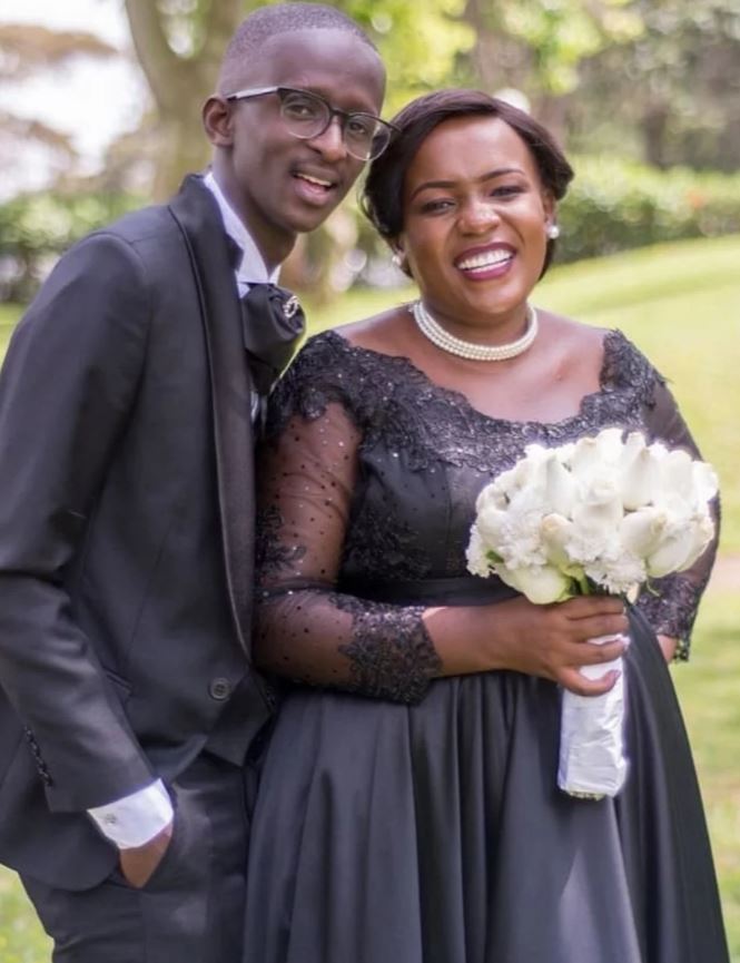 Comedian Njugush celebrates wife for standing by him for eight long years