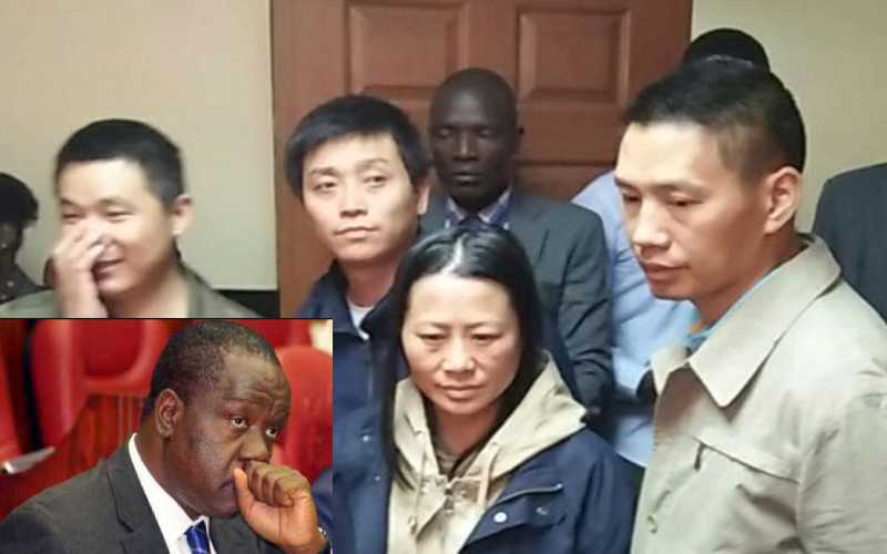 Court halts deportation of Chinse filmed caning Kenyan