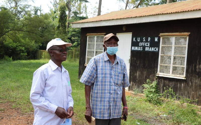 Destitute Mumias Sugar workers hang on to hope