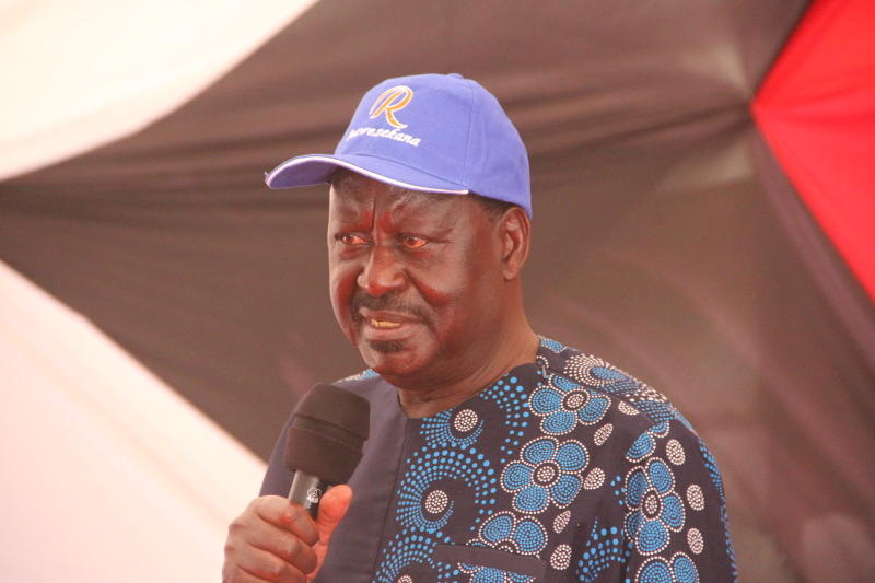 DP Ruto was part of Mau Forest problem, Raila says