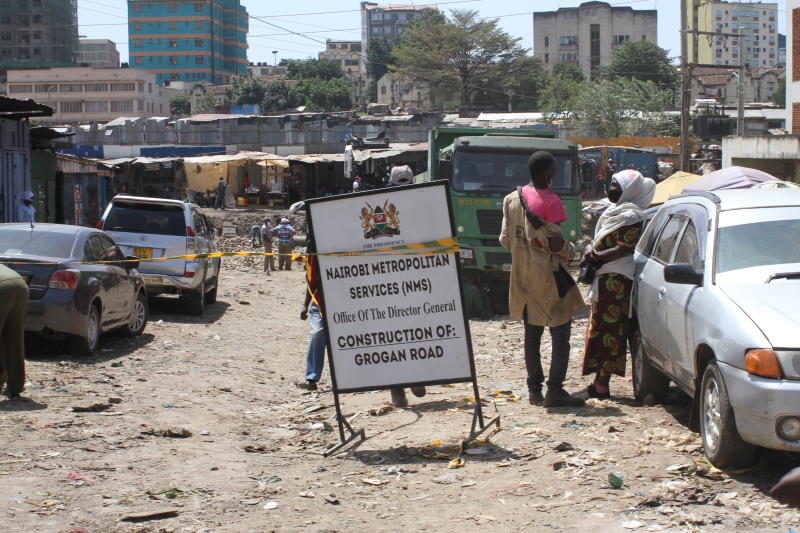 Nairobi Metropolitan Services embark on construction of Grogan rd