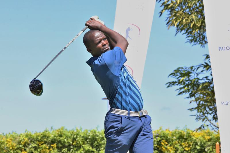 Golf Park's Omuli was a caddie in Kitale but now plays at the top