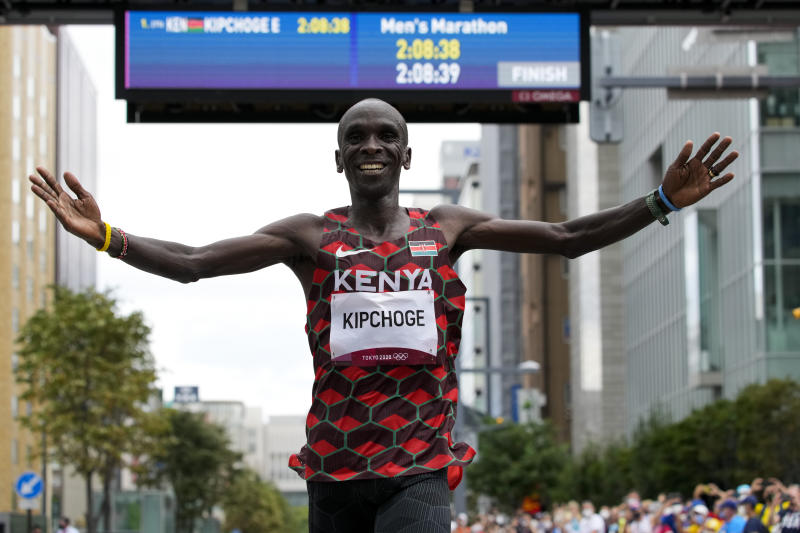 Eliud Kipchoge won’t hang up spikes any time soon