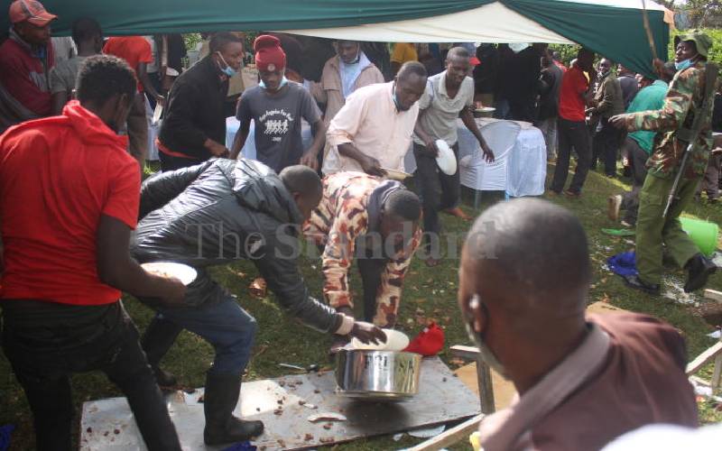 while some ate directly from the sufurias.