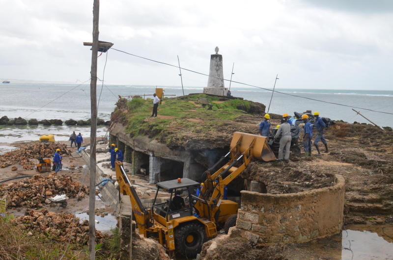 Heritage sites threatened by rising water sea levels