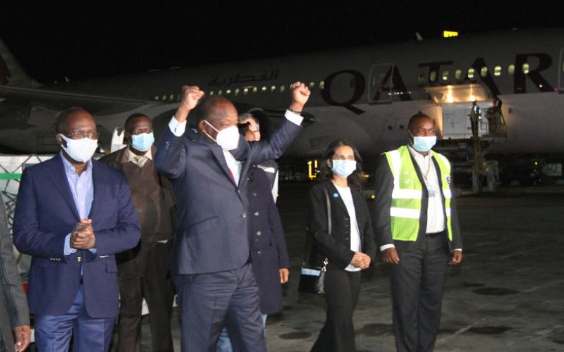 In Pictures: Kenya receives first consignment of Covid-19 vaccines