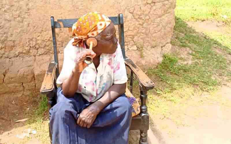 Bungoma traditional midwife helping pregnant mothers for 40 years