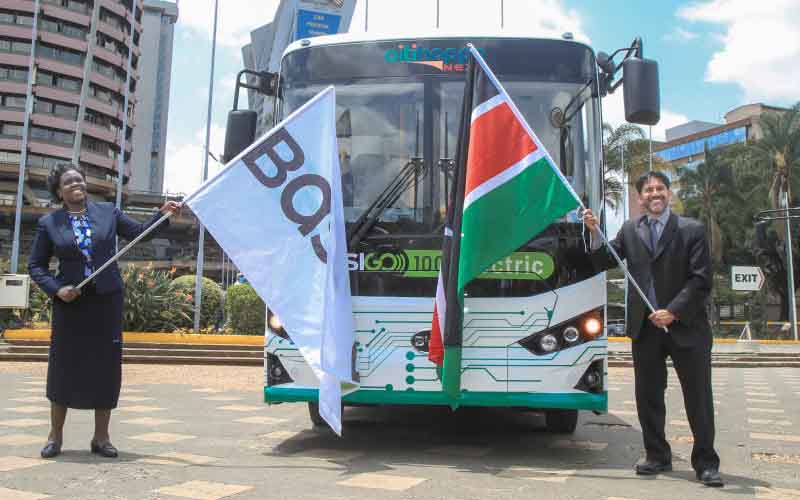 Nairobi welcomes electric buses