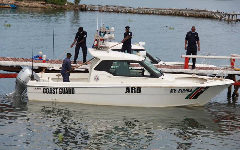 Kenya Coast Guards, Fisheries department in bitter tussle