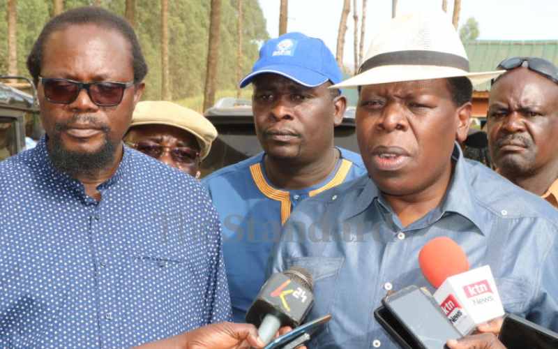 Leaders pile pressure on Mudavadi to honour Bukhungu invite