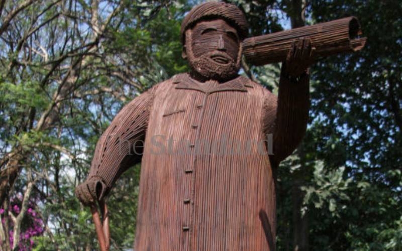 Alibhai Mulla Jeevanjee at Jeevanjee Gardens