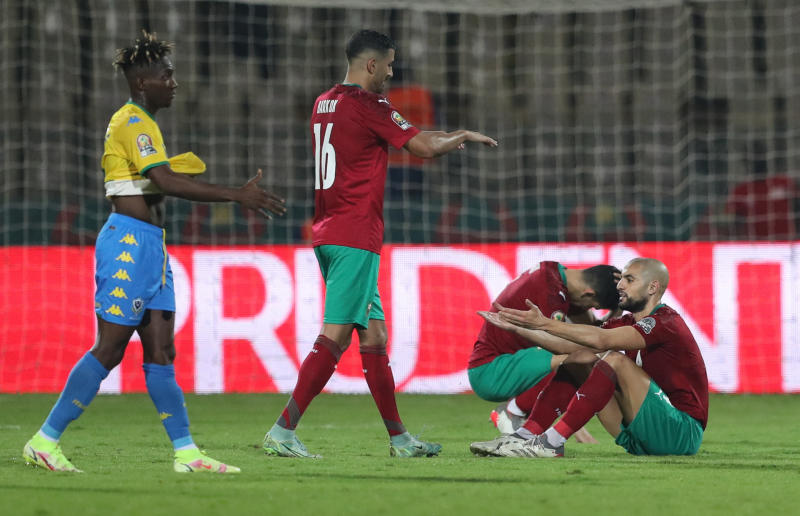 Morocco fight back to draw with Gabon and finish top of group