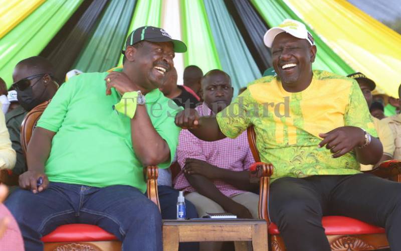 Mudavadi says State is corrupt and incompetent; why then work with DP?