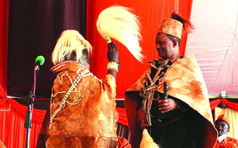 Muturi coronation: Elders cleanse Mt Kenya shrine 
