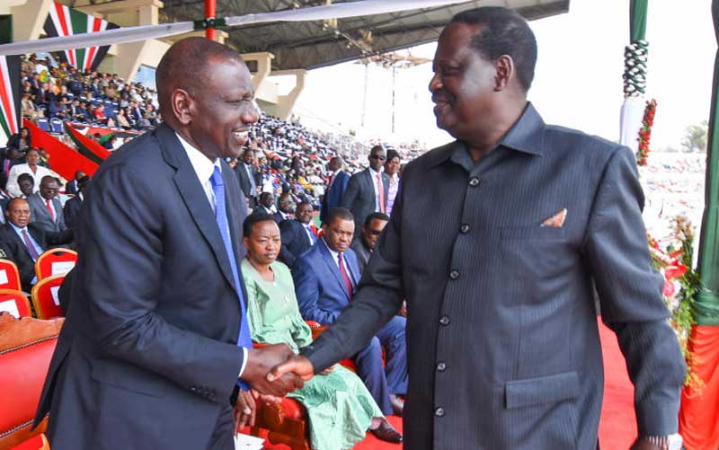 Only Raila can save Ruto from being flung into political dustbin