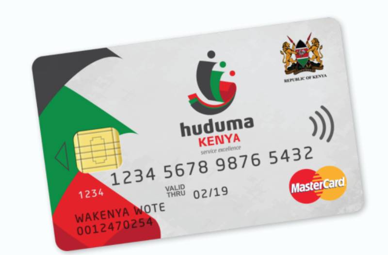 Out National ID, in Huduma Namba card