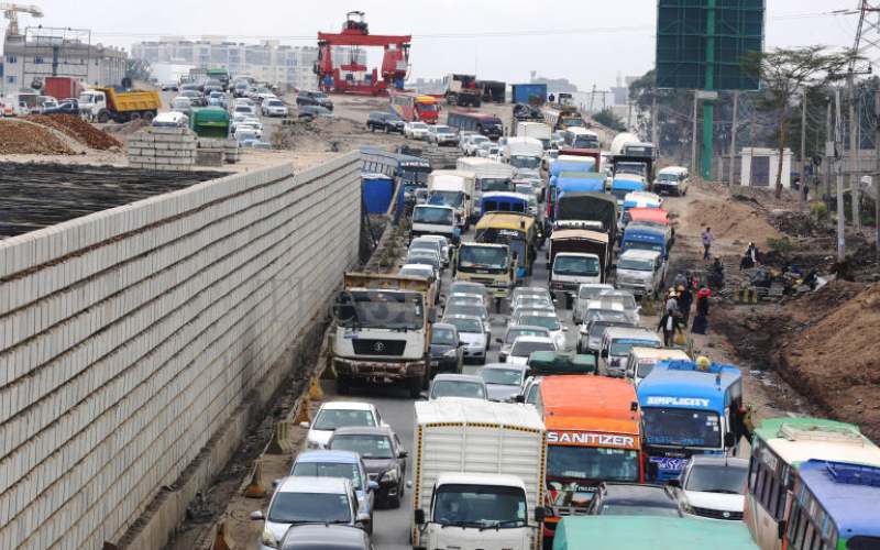 gridlock that lasted several hours, forcing...