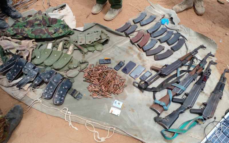 Police officer among bandits killed, four firearms recovered 
