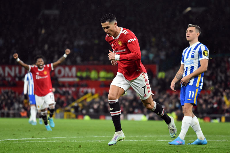 Premier League: Ronaldo breaks goal drought as United defeat Brighton