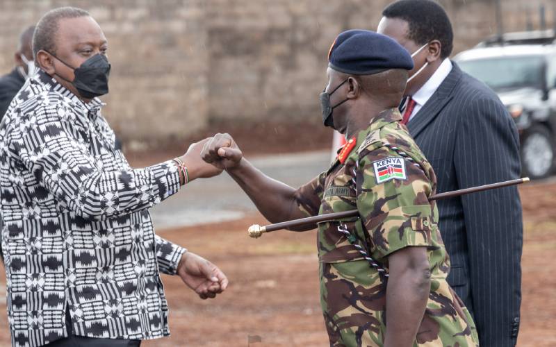 Uhuru unveils mega public-private partnership military housing project 