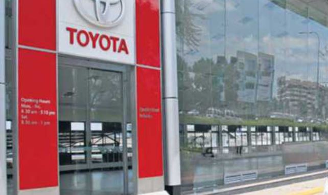 Locally assembled Toyota 