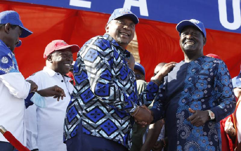 Raila: My plan for Uhuru if I win presidency