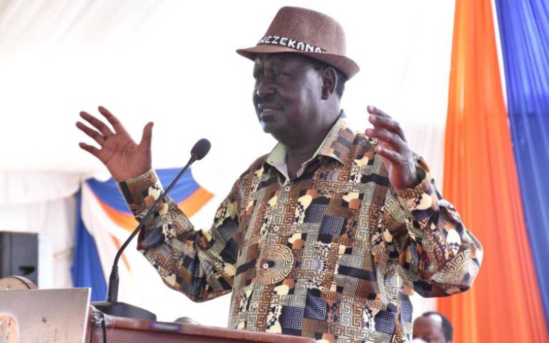 Raila says Azimio la Umoja is not early campaigns