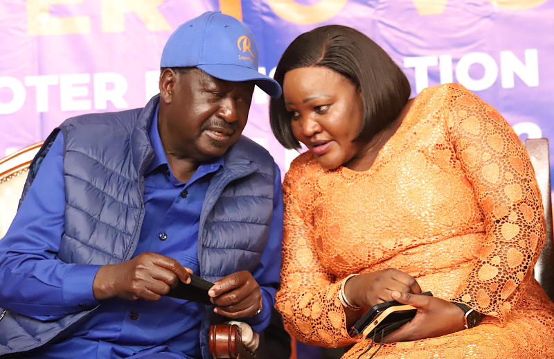 Raila's hunt for votes moves to door-to-door campaigns