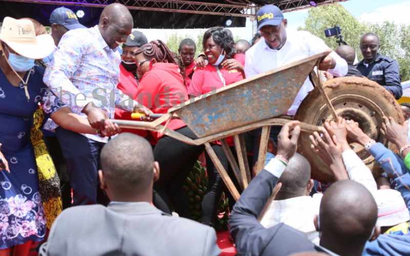 Ruto publicly embraces UDA