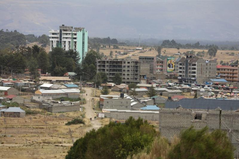 The changing skyline of Ol' Kalou town after devolution