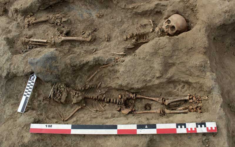 Archaeologists find remains of 227 sacrificed children