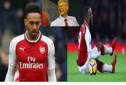Arsenal receives shocking news about Aubameyang and Lacazette ahead of Europa League