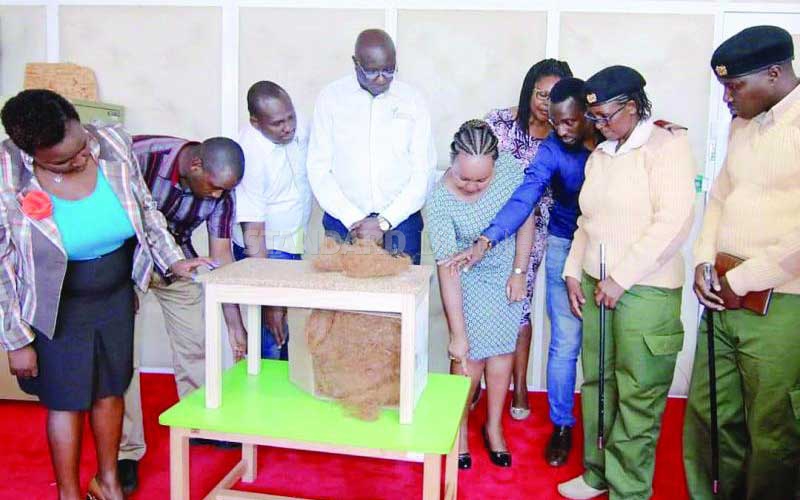 Big win as county unveils boards made from rice husk