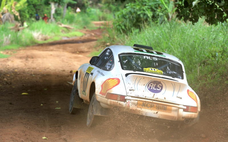 Blomqvist claim top spot as cars return to Kenya