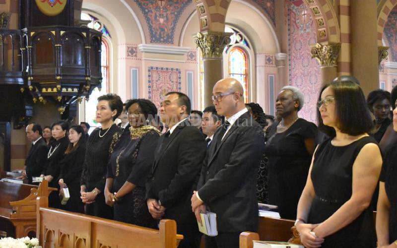 Dusit staff memorial held in Bangkok
