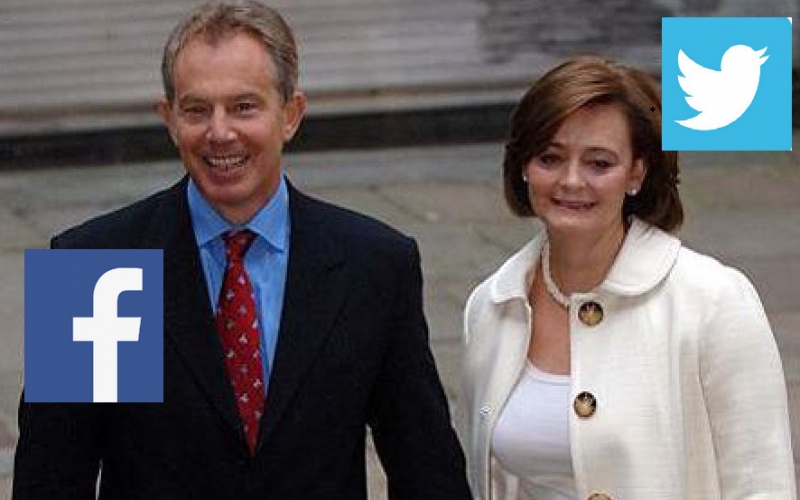 Ex-British PM Blair’s wife blasted for saying “most African women’s first sexual encounter is rape”