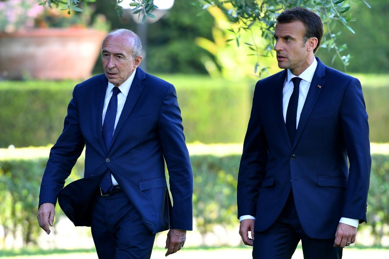 French interior minister quits in latest blow to Macron