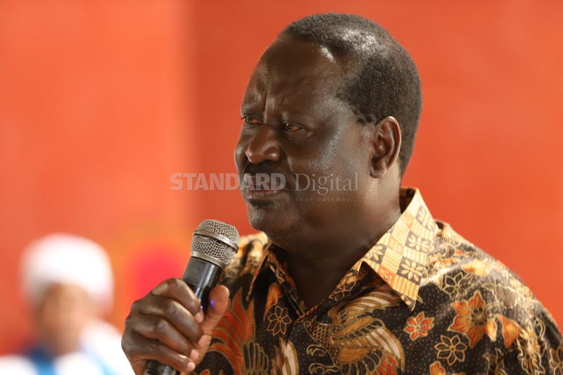 Has Raila bowed out of State House race?
