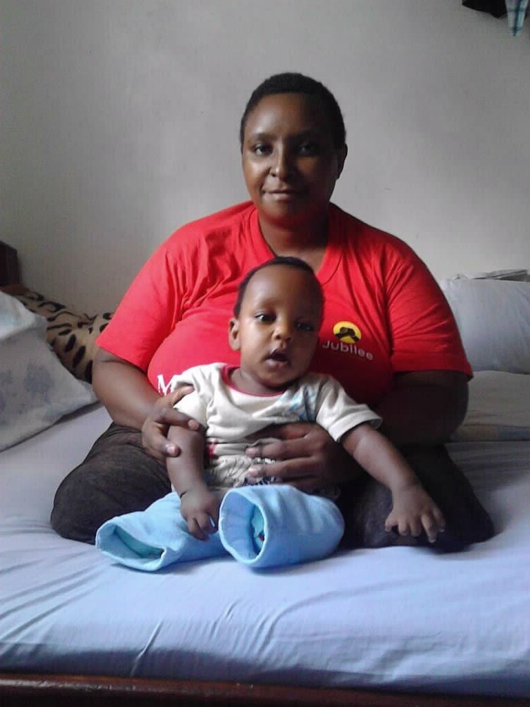 Hellish life as mother, three children’s legs amputated