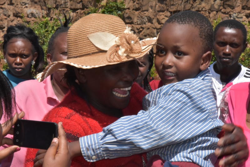 Joy as family gets back kidnapped child