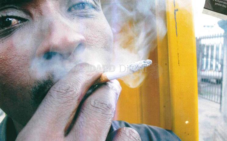 Kenyans puff on as debate on tax rages