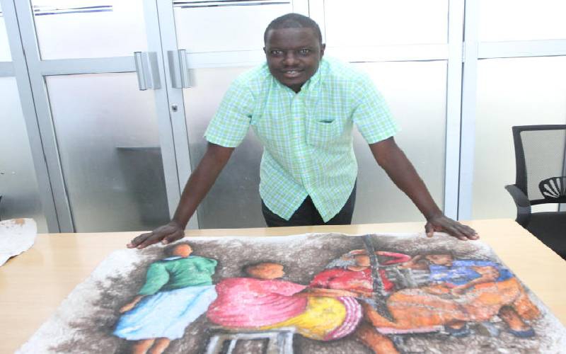 Nairobi artist aims to be the next Picasso