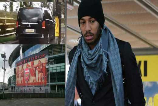 Pierre-Emerick Aubameyang undergoes Arsenal medical ahead of £60m move Emirates