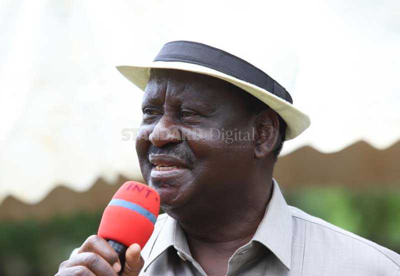 Raila's five demands to Uhuru before talks