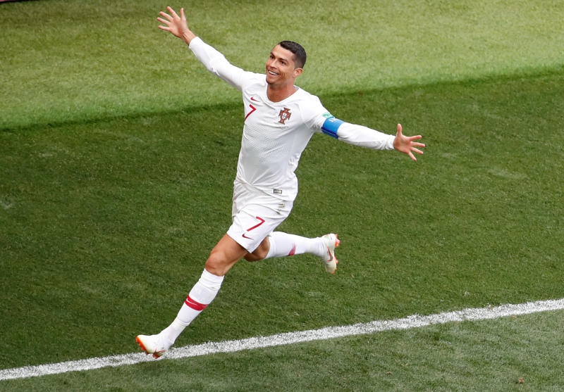 Ronaldo’s header knocks out Morocco